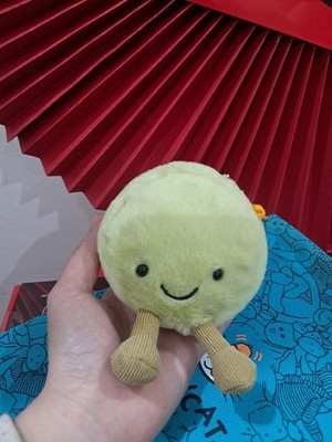 Jellycat Amuseables Max Macaron Pistachio Green - Soft Plush Toy Fresh NWT