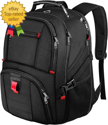 atom multi purpose laptop backpack in Black SIZES:1.5