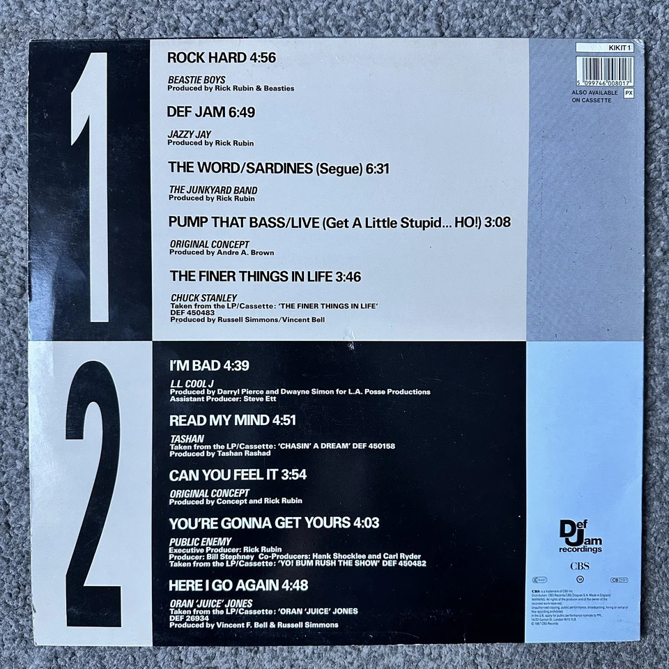Various - Kick It! The Def Jam Sampler Volume One Original Vinyl Release 1987 - Image 3 of 4