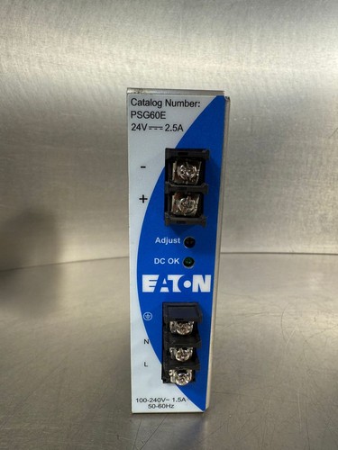 Eaton PSG60E-A1 Out 24V 2.5A Power Supply Inp 100-240V 50-60Hz (6.2.2) - Bild 3 von 4