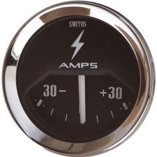 Smiths Classic Ammeter 52mm Chrome Bezel -30 To +30 Amps