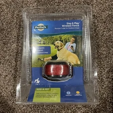 NEW PetSafe Stubborn Dog Stay + Play Wireless Fence Receiver Collar PIF00-13672