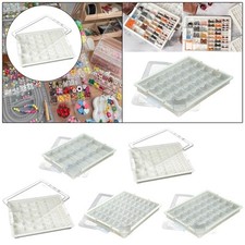 Bead Storage Box Portable Bead Organizer Box for Charms Small Items Tackle