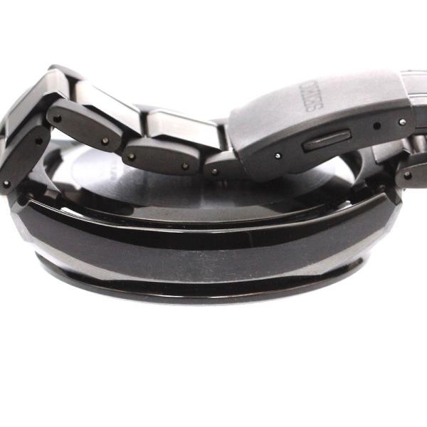 SEIKO BRIGHTZ FLIGHT EXPERT SAGA265/8B63-0AS0 43mm Titanium Solar Radio #C681 image 4