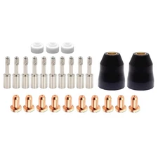 Complete 25pcs Plasma Consumables Kit for Thermal Dynamics PCH10 Torch Use
