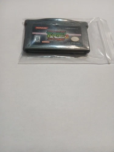 TMNT 2 Battle Nexus Gameboy Advance Cartridge Only Tested And Working