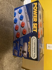 Nintendo NES Power Set Controllers Zapper Power Pad Game Manuals Original Box