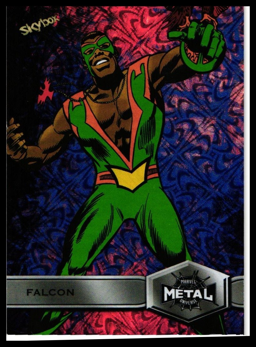 2021 Metal Universe Spider Man Falcon Grandiose #126