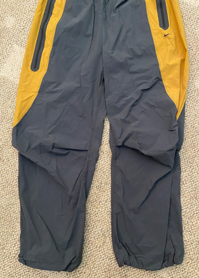 Nike Tech Pants Woven Stacked Oversized Zip Pocket IH8466-060 $130