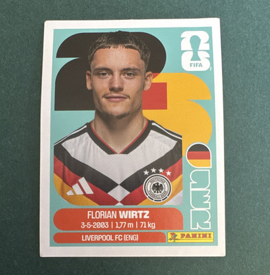 Panini FIFA World Cup 2026 Sticker GER 11 Florian Wirtz Liverpool FC