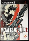 Metal Gear Solid 2: Sons of Liberty PS2 (CASE & MANUAL ONLY, NO GAME DISC)