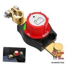 Top Post Battery Disconnect Switch 12V-48V Battery Kill 250A On-Off Top Post