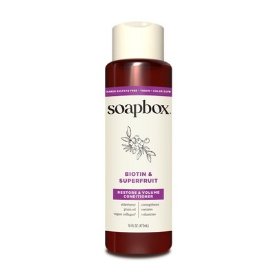 Volumizing Conditioner with Biotin Elderberry and Plum Oil for Hair Growth 16 fl