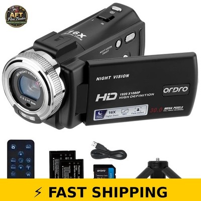 ORDRO HDV-V12 1080P Camcorder with Infrared Night Vision