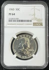 1960 US Franklin Half Dollar Silver Coin NGC PF64 High Value