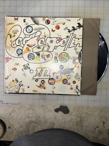 1970 LED ZEPPELIN III VINTAGE VINYL RECORD ALBUM FIRST PRESS