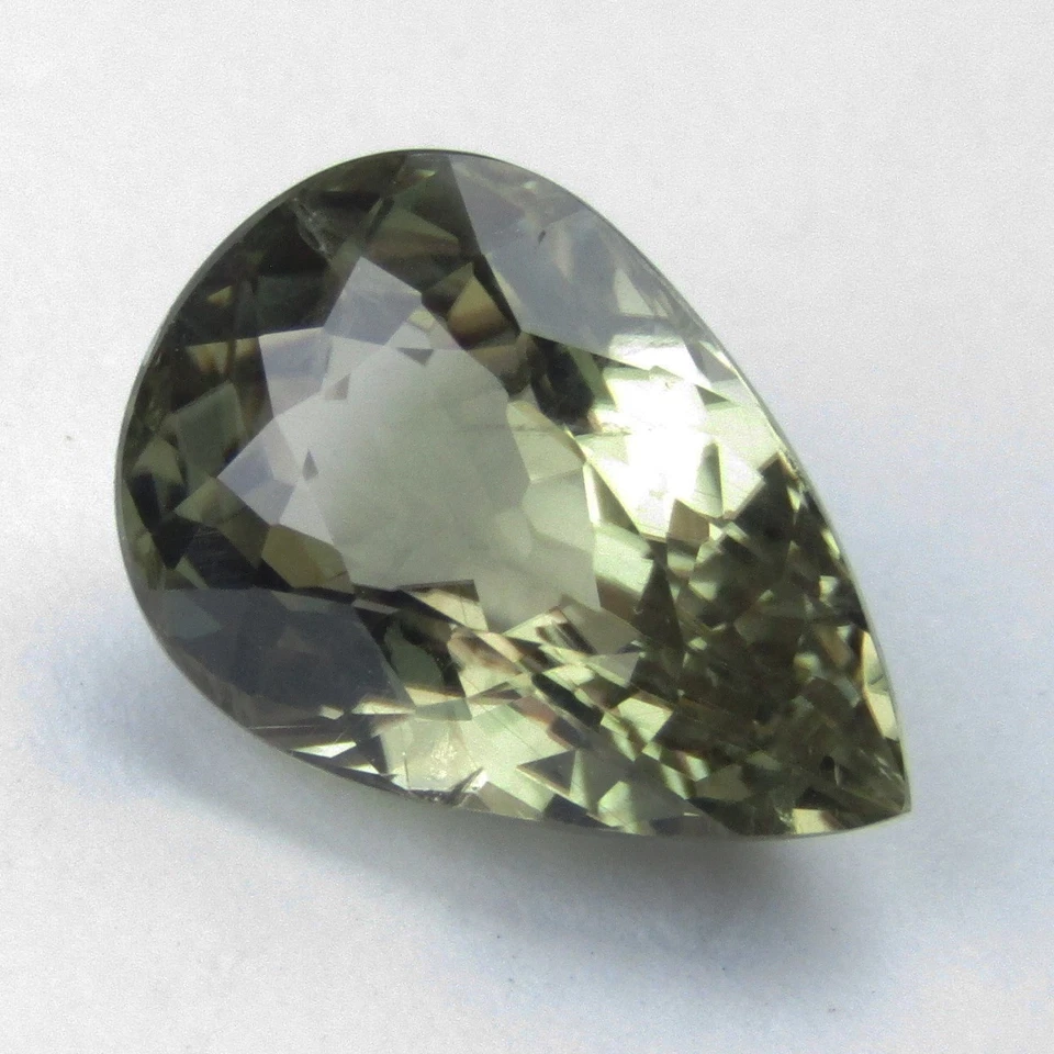 4,47 карата великолепная натуральная индейка диаспор с изменением цвета 12,4 x 8,6 мм грушевидная форма - Изображение 2 из 4