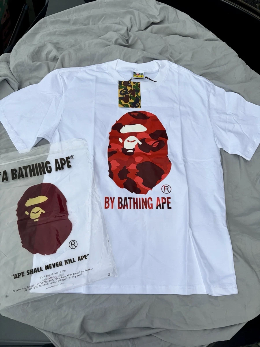 A Bathing Ape Size L White Shirts for Men for sale | eBay