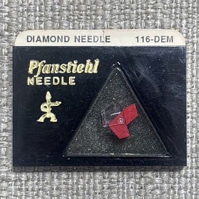 Pfanstiehl 116-DEM Diamond Elliptical Stylus Replaces ADC RPSX-20 - NOS