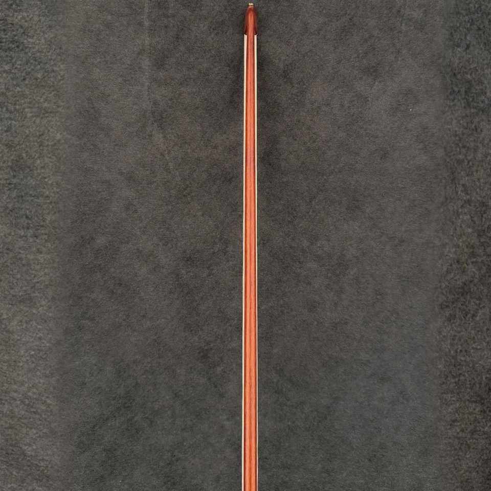 E.SARTORY Copy Master Pernambuco Violin Bow 4/4 White Parisan eye Frog Nickle - Image 4 of 4