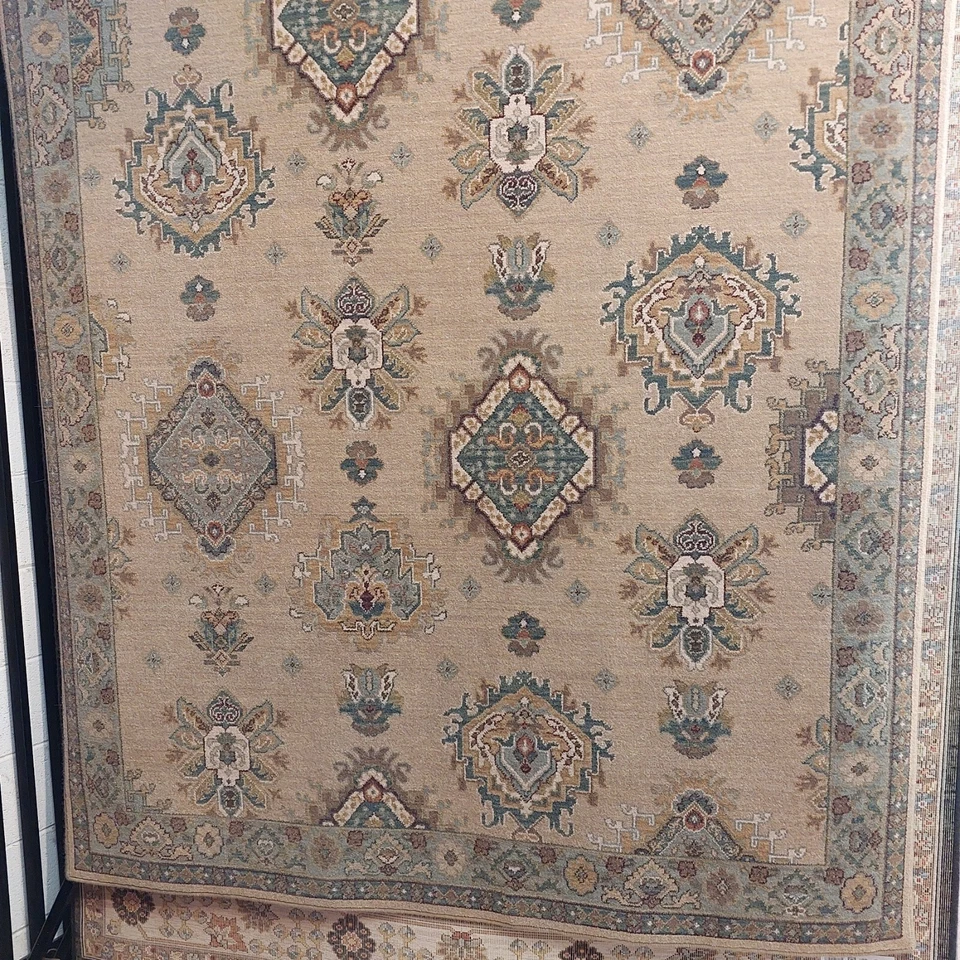 Brand new Karastan Wool Rug Belingham Farragut-Beige 5'5"x8',3" Southwestern - Image 3 of 4