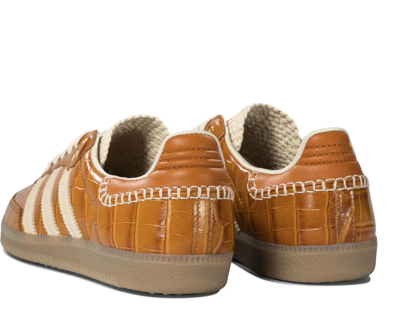 Size 10 - Wales Bonner x adidas Samba OG Croc - Night Brown for