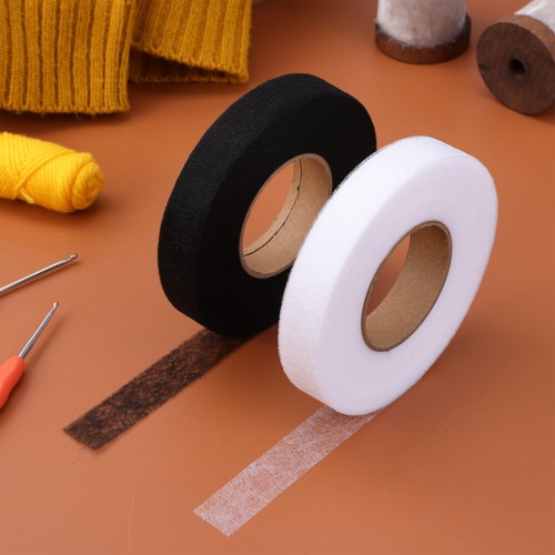 2 Rolls Hemming Tapes No Sew Hem Tape Iron On Hemming Tape Double Side Webbing - Picture 10 of 11