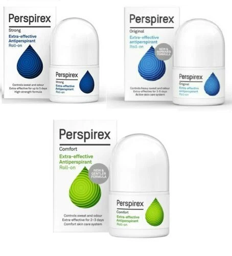 Perspirex Antitranspirant Roll-On starker Komfort Original Control Schweiß und Geruch