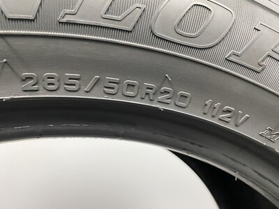 285/50R20 Dunlop Grandtrek PT2A - 112V - Tire Tires | eBay