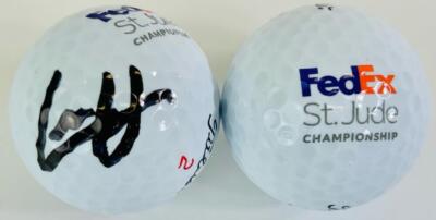 LEE HODGES SIGNED 2023 FEDEX JUDE CLASSIC GOLF BALL PGA BMW