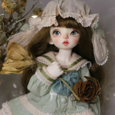 1/6 BJD Doll SD 26cm Pretty Girl Ball Jointed Body Puppe+Eyes + Wig +Face Makeup