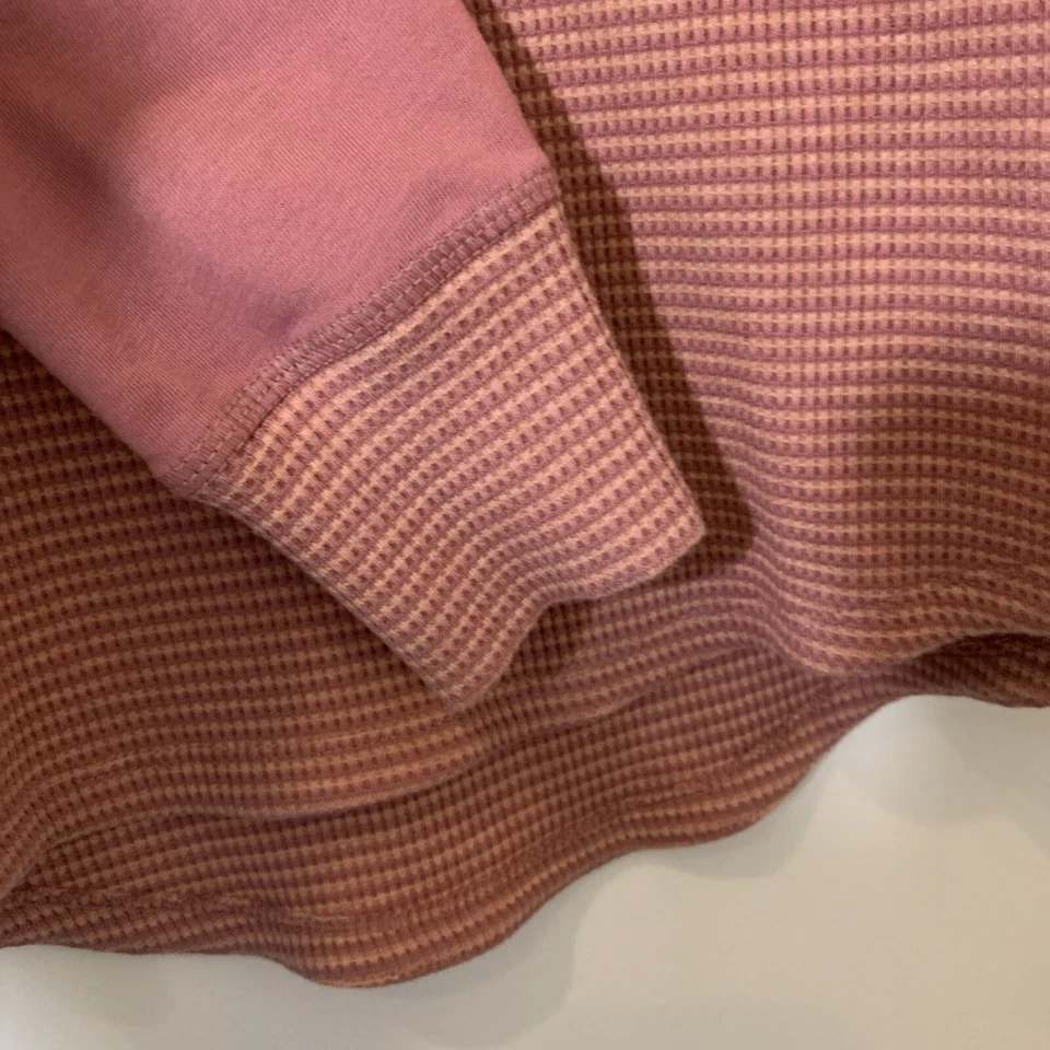 Columbia Pullover Top Womens Large Pink Peach Thermal Athleisure Hiking Stretch - Image 4 of 4