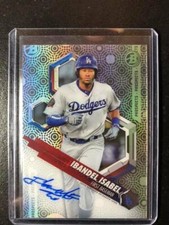 2018 Bowman High Tek Prospect Autographs #PHTII Ibandel Isabel Dodgers Sig