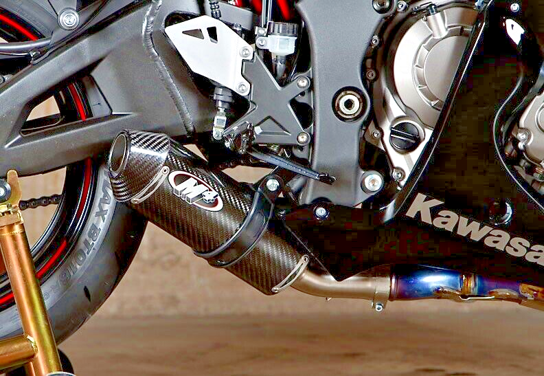 M4 Street Slayer Carbon Fiber 2011 - 2015 Kawasaki Zx10r Slip on