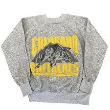 Vintage Colorado Buffaloes Sweatshirt NCAA Football 80s