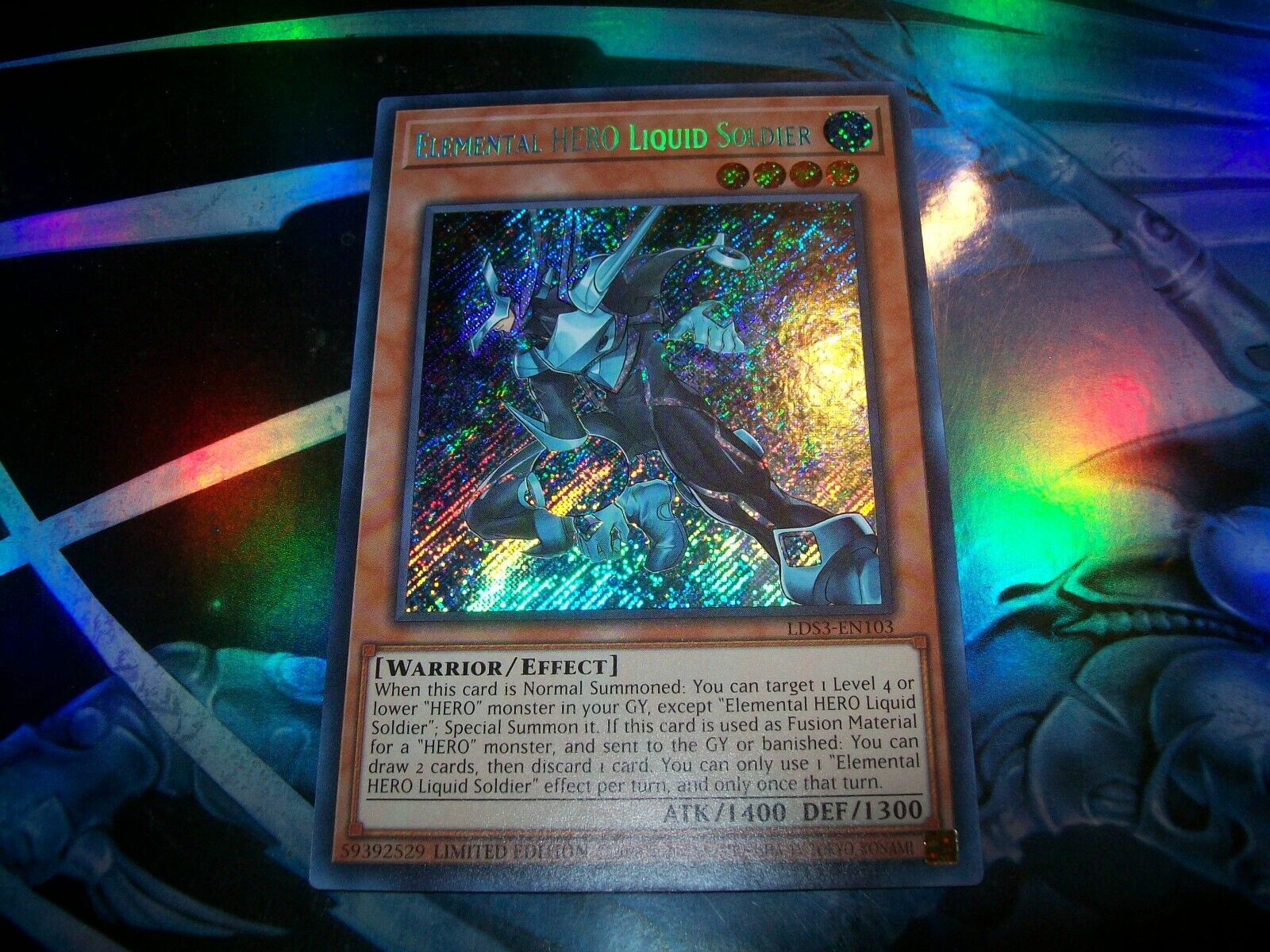 Pristine 10 - Normal Black Luster Soldier : r/yugioh