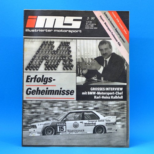 DDR Illustrierter Motorsport IMS 3 1990 Yamaha XT BMW Schleizer Dreieck Scott D