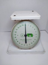 Vintage Scale Sears Nursery Infant Baby Weighs 25 Pounds By Ounces.