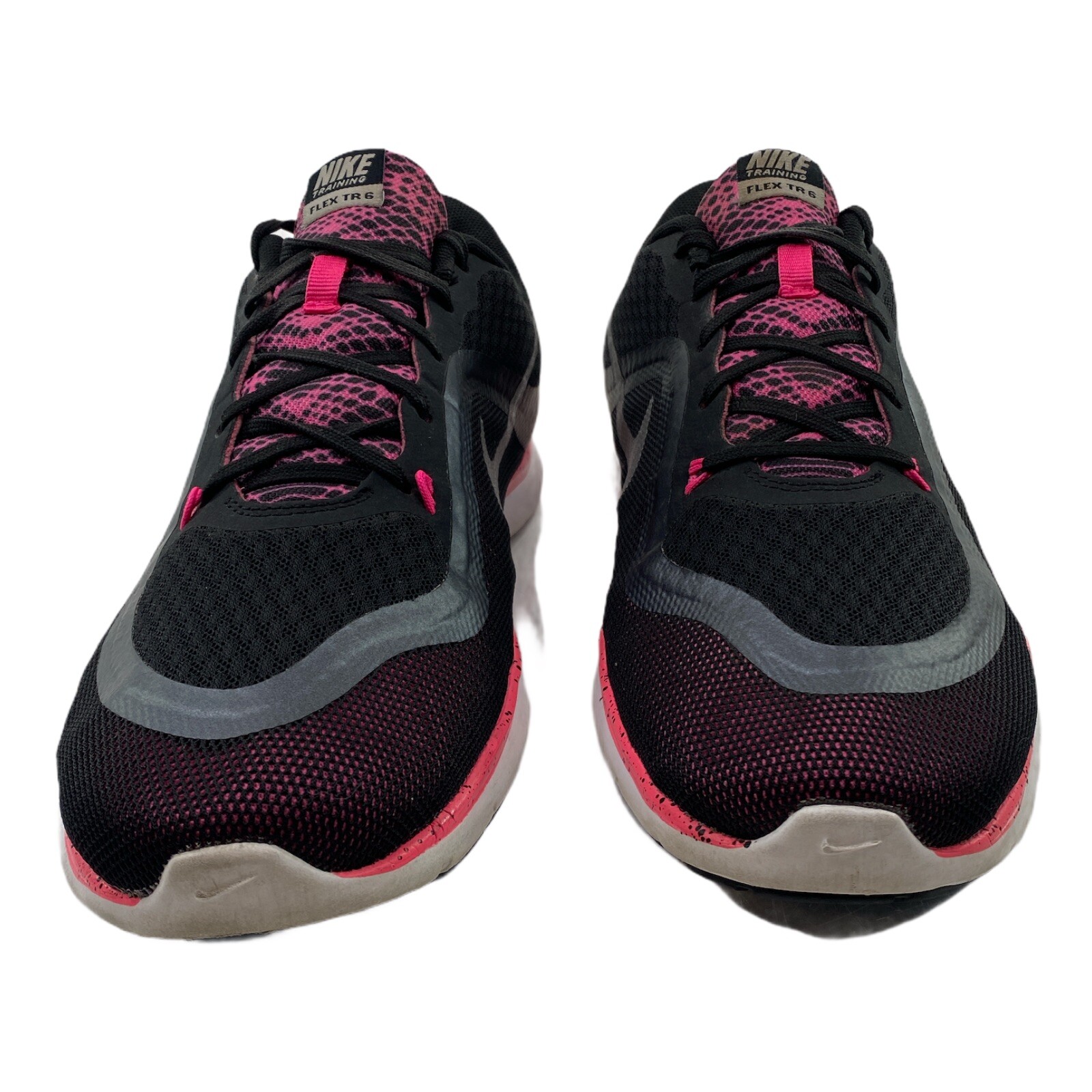 Nike Flex Tr 6 Women's Size 10 Black Pink Running Training Shoes 831577-004  | eBay
