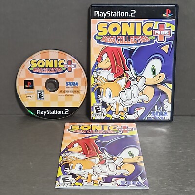 Sonic Mega Collection Plus PlayStation 2 PS2 Game CIB