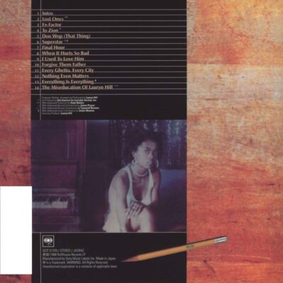 Lauryn Hill The Miseducation of Lauryn Hill Japan CD Blu-spec CD2