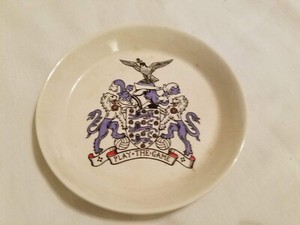 Wilton 65 Dorincourt pin dish England FA crest (QEFD) Queen Elizabeth Foundation