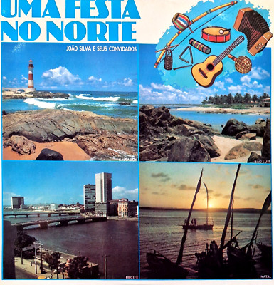 JOAO SILVA E SEUS CONVIDADOS VINYL LP UMA FESTA NO NORTE