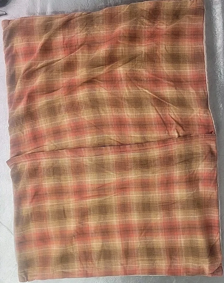 De Colección Burton Almohada Falsa Acolchada Vermont Alce Franela Cuadros Cubierta Trasera Decoración Foto 4 de 4