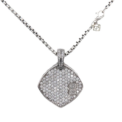 David Yurman Diamond Ladies MOP Dial Madison 925 Sterling  display picture 3