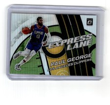 Paul George 2021-22 Donruss Optic Express Lane Lime Green #21 SP /149