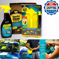 Invisible Glass 99050 Reach and Clean Tool Combo Kit with Windshield Wand Cleani