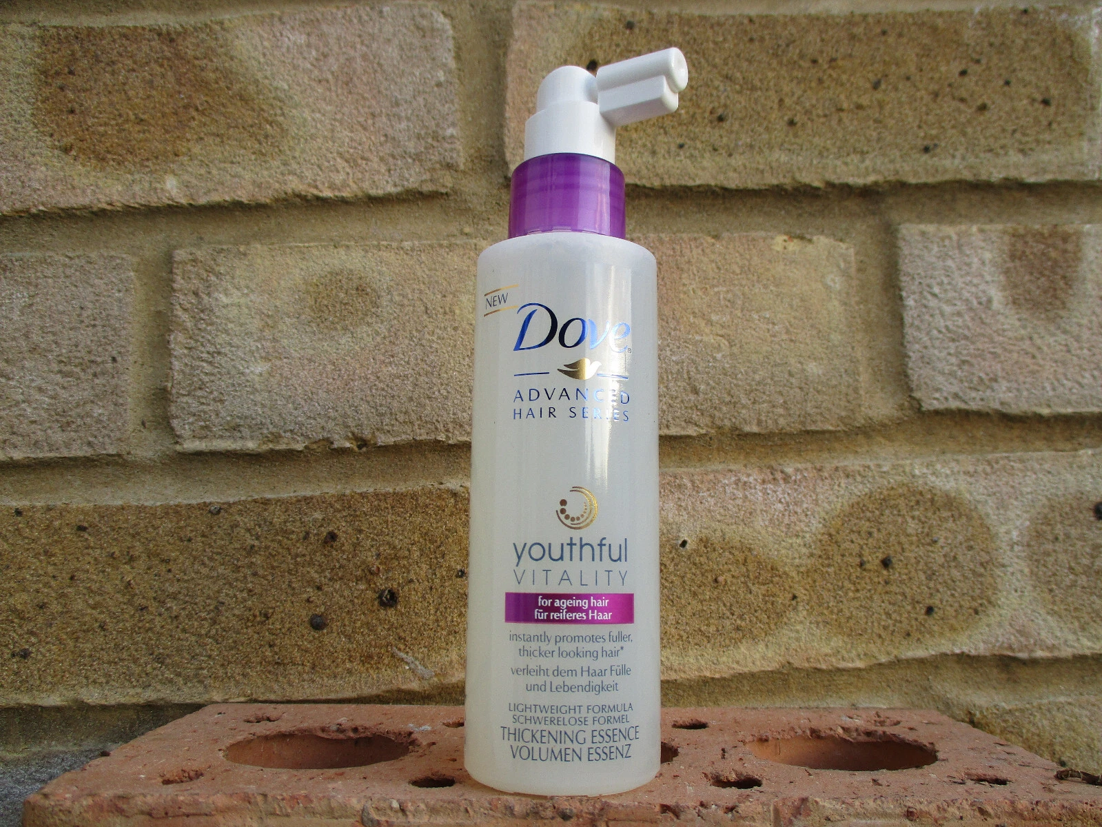 Dove youthful vitality thickening essence 125ml