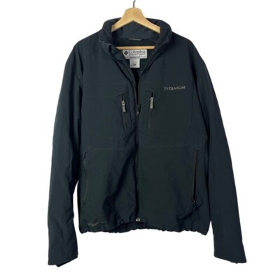 Columbia Titanium Black Heavy Duty Winter Full Zip Jacket XL | eBay