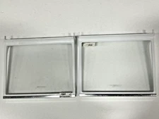 Qty 2 Glass Shelves AHT73233939 for LG Bottom Mount Refrigerator LFXC24726D A66